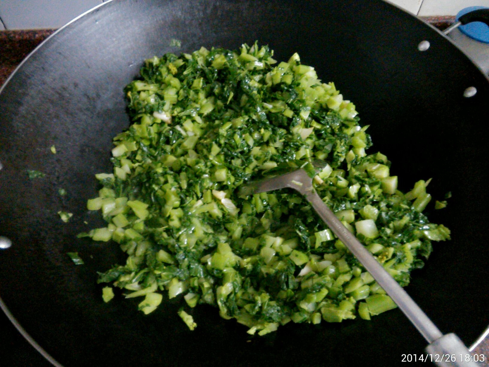 简单的好吃好送饭的芥菜的做法图解6