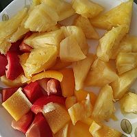 健康菠萝咕老肉的做法图解5