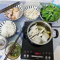 超简单的椰子鸡火锅的做法图解4