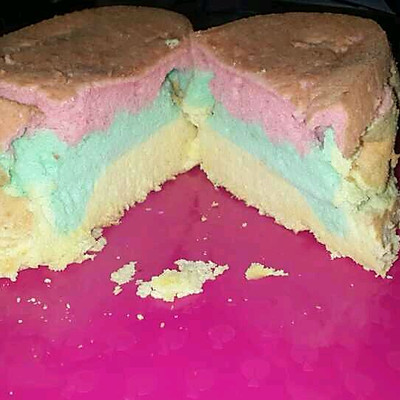 懒人彩虹蛋糕