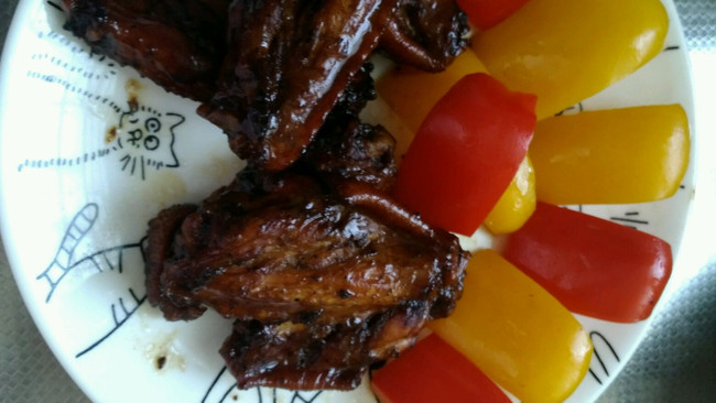 凤舞彩椒鸡翅的做法