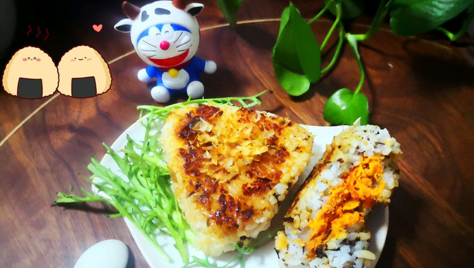 剩米饭的春天---黄金饭团