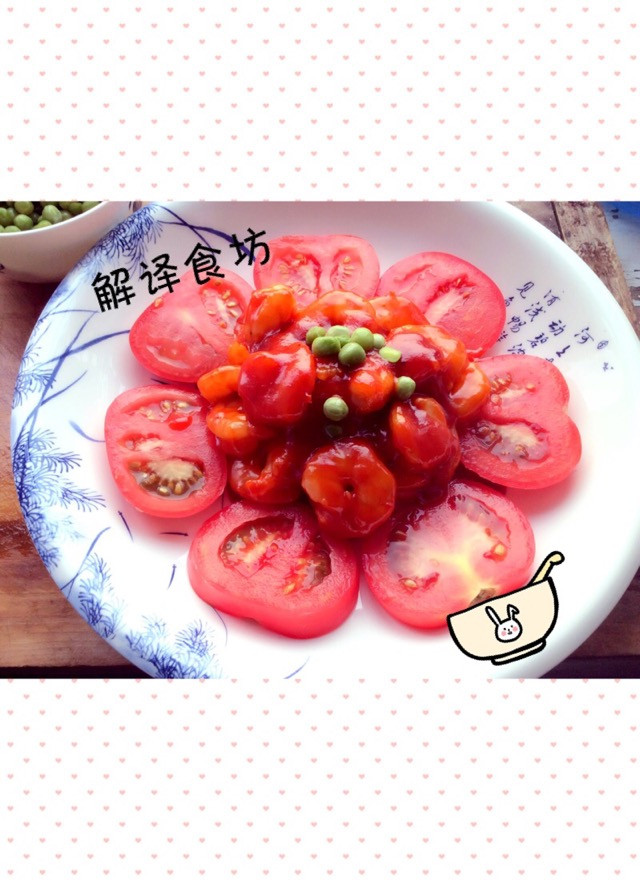 番茄沙司炒虾仁的做法
