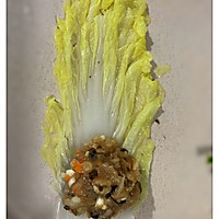 健康蒸菜之翡翠白玉卷（水晶白菜卷）的做法图解6