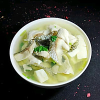 藤椒油豆腐生鱼片汤的做法图解5