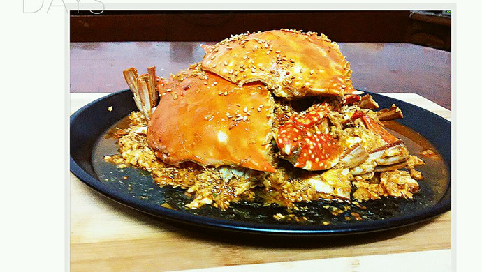 韩式炒花蟹