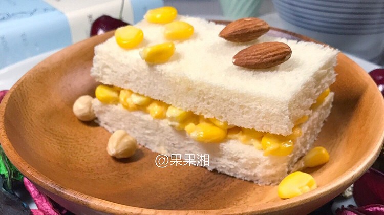 玉米芝士三明治的做法