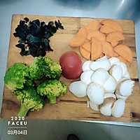 减脂清肠五色菜的做法图解1