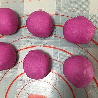 #LG御见美好食光#火龙果芋泥麻薯软欧包的做法图解15