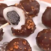 巧克力脆皮汤圆的做法图解11