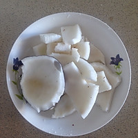 原汁原味椰汁饭#美的初心电饭煲#的做法图解1