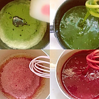 网红脆片之㈢抹茶和草莓坚果脆片（终）的做法图解5