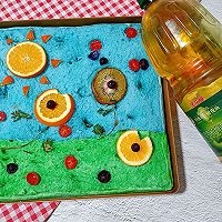 #金龙鱼橄榄油调和油520美食菜谱#佛卡夏～美的像幅画的做法图解14