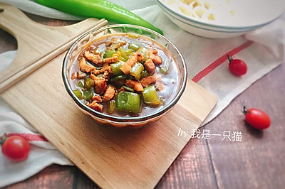 尖椒肉丁卤 一秒爱上的打卤面
