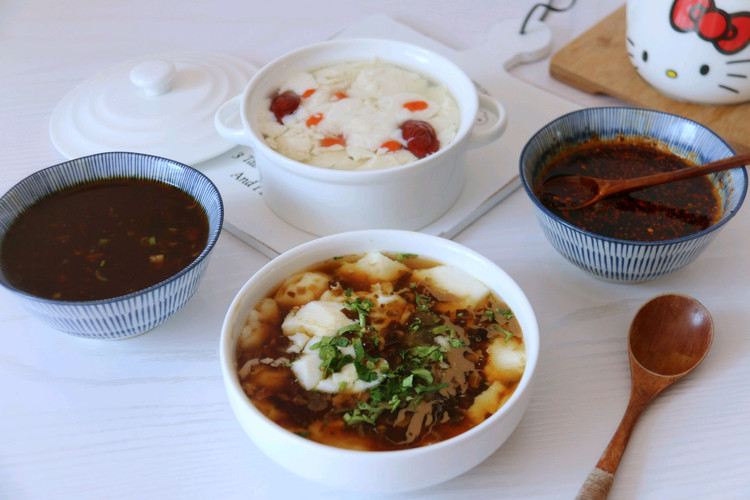 咸豆花&甜豆花、南北两种风味（附卤汁和油辣子做法）的做法