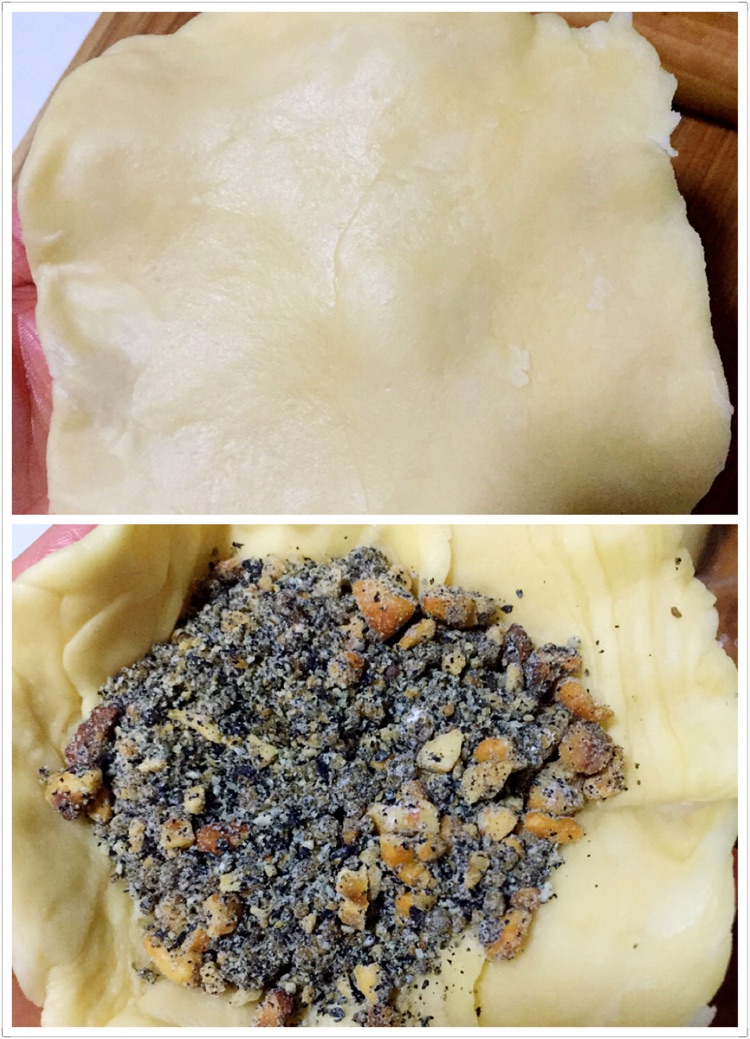 核桃芝麻酥饼的做法图解9