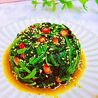 凉拌菠菜的做法图解6