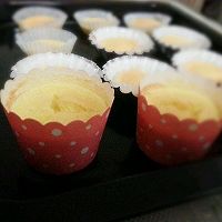 【天赐宝贝】戚风杯子蛋糕，抹茶裱花的做法图解10