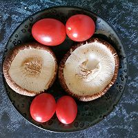 #摩其林美味CP#空气盐焗梭子蟹配香菇酿肉小番茄的做法图解1