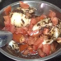 巧克力浆番茄蛋（电饭煲版）的做法图解5
