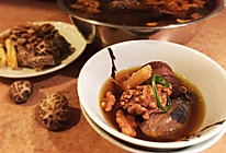 温州核桃乌鸡甜汤—月子餐的做法