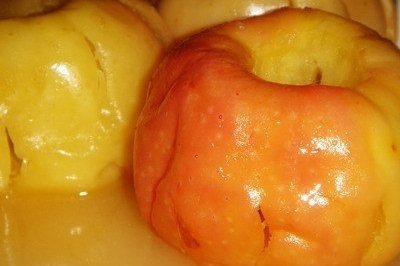 甜甜烤苹果