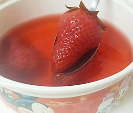 超简单草莓罐头的做法