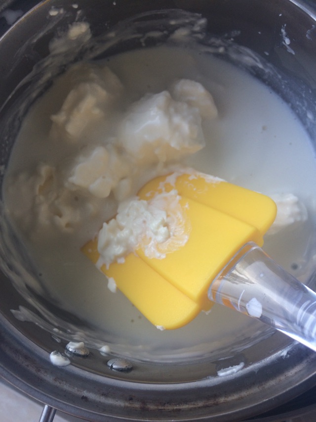 轻乳酪蛋糕（6寸）的做法图解1