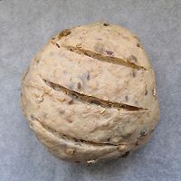 #Niamh一步搞定懒人面包#葡萄干燕麦面包的做法图解5