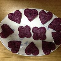 紫薯燕麦糯米饼的做法图解4