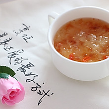 桃胶银耳羹
