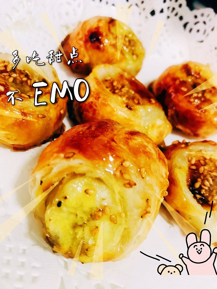 香蕉卷（手抓饼）的做法