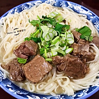 牛腩汤面#福临门面粉舌尖上的寻味#的做法图解9