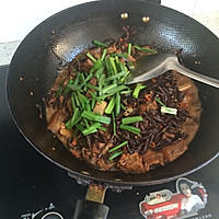 干蕨菜炒腊肉的做法图解9