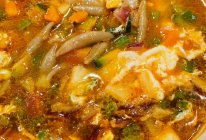 营养美味❤️时蔬酸汤莜面鱼鱼的做法
