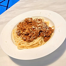 意大利肉酱面spaghetti bolognese