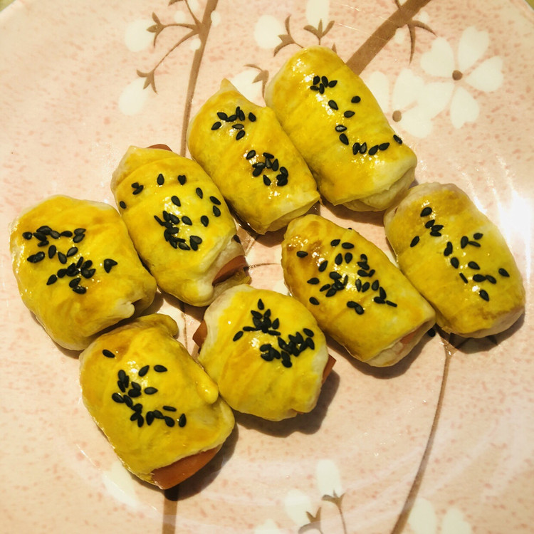 手抓饼火腿卷的做法