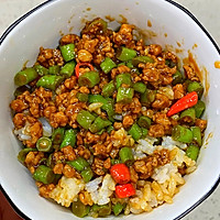 这个美味可口的豆角肉末，巨巨巨好吃啊！！的做法图解2