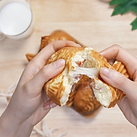 拉丝版【培根芝士鲷鱼烧！】铜锣烧的劲敌～实力派选手！的做法图解11