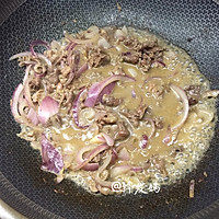 #少盐饮食 轻松生活#洋葱炒牛肉的做法图解7