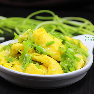 香飘十里，野葱炒蛋