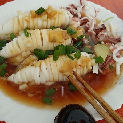清蒸鱿鱼