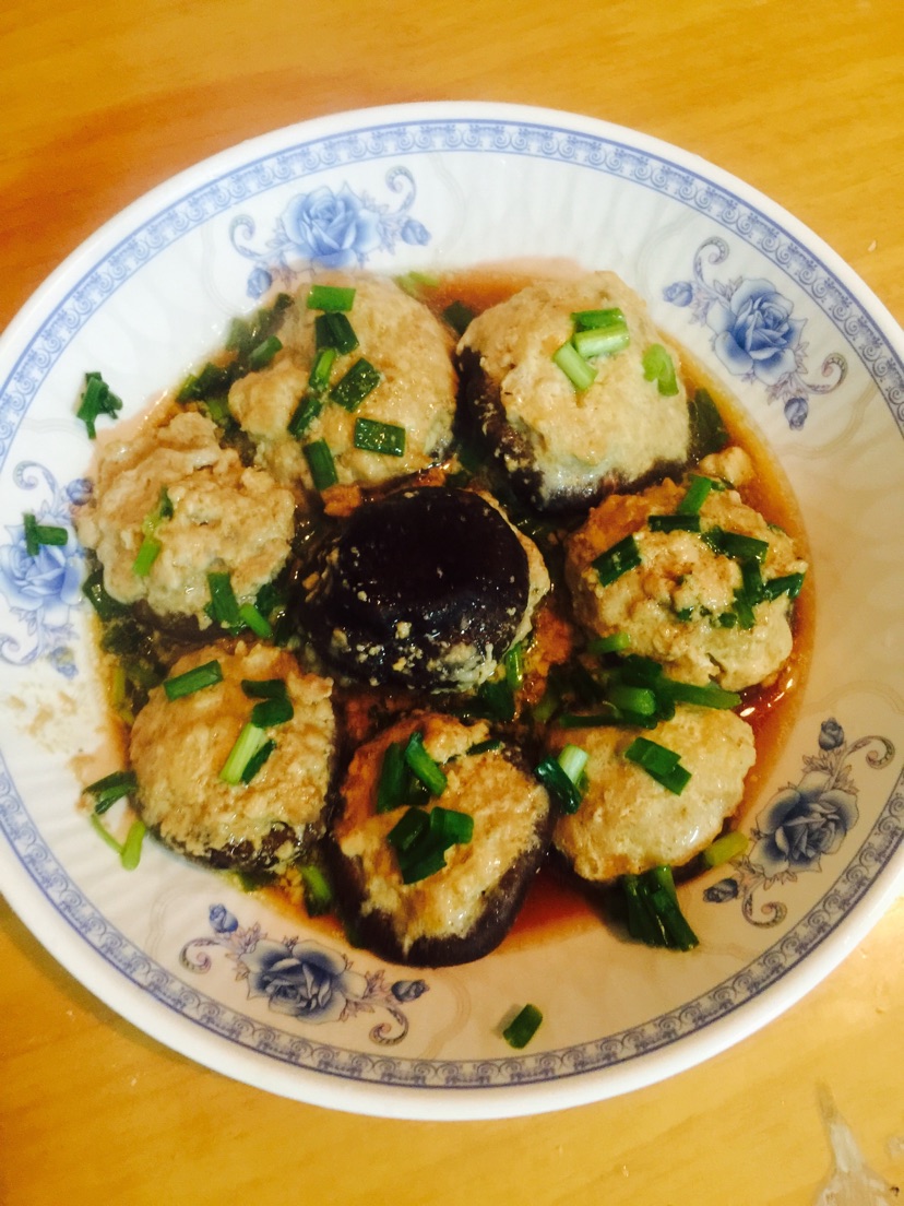 香菇酿的做法图解5