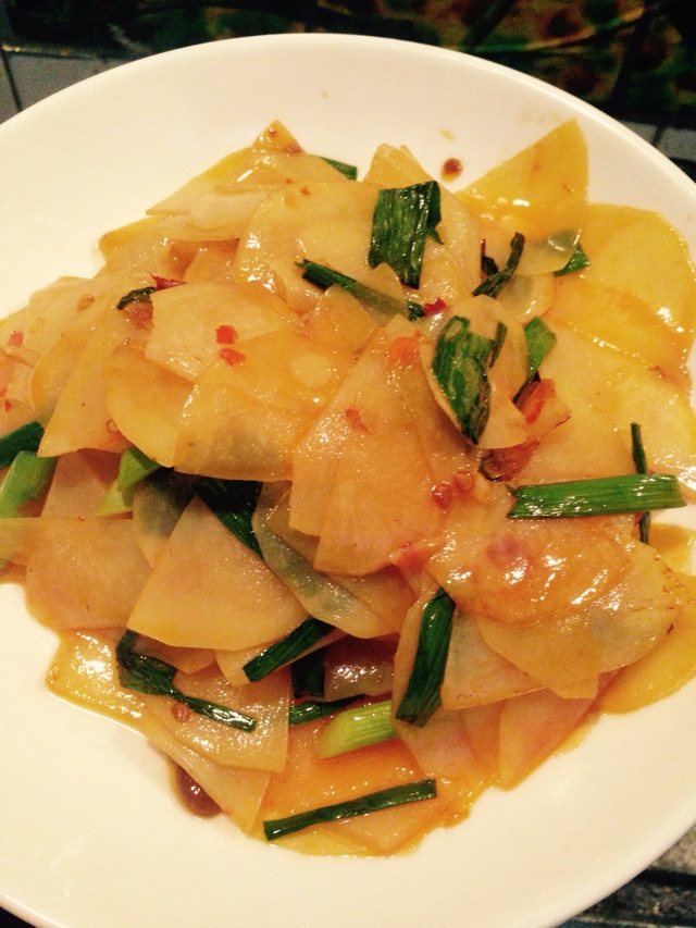 小炒土豆片的做法图解6