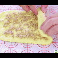 肉松花朵面包  宝宝辅食食谱的做法图解17