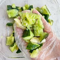 #刘畊宏女孩减脂饮食#低脂低卡‼️糖醋黄瓜的做法图解9