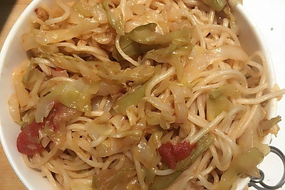 美味素焖面