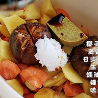 减脂餐料理：百合红枣蒸南瓜+玉子豆腐蒸鸡肉泥+土豆咖喱汤的做法图解4