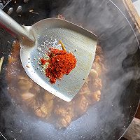 自制蒜苔炒土鸡的做法图解6