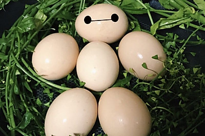 三月三·荠菜煮鸡蛋